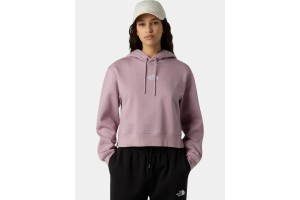 The North Face W Essential Crop Hoodie - d2q ashen purple