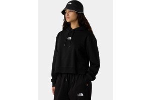 The North Face W Essential Crop Hoodie D - fekete