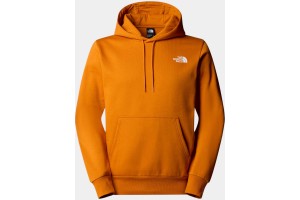 The North Face M Simple Dome Hoodie - bro-agate orange