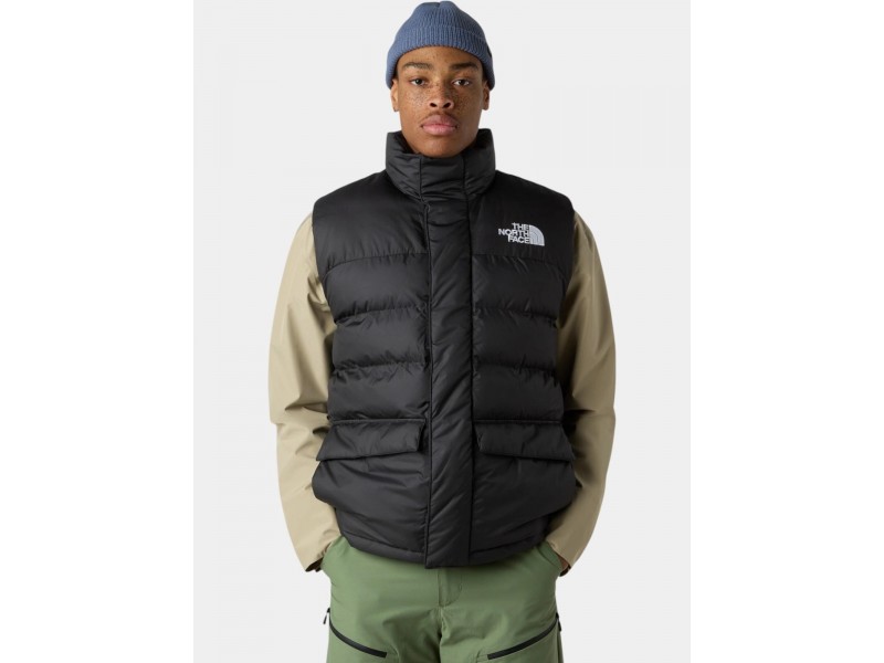 The North Face M Limbara Insulated Vest D - fekete férfi mellény