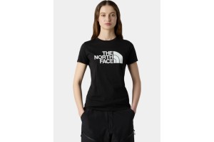 The North Face W S/S Easy Tee - fekete női póló