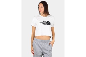 The North Face női Cropped Tee - fehér
