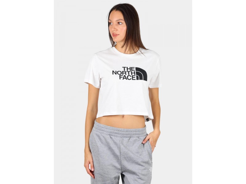 The North Face női Cropped Tee - fehér