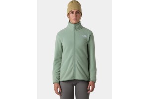 The North Face W Glacier Fleece Jacket D - bq1-slate moss