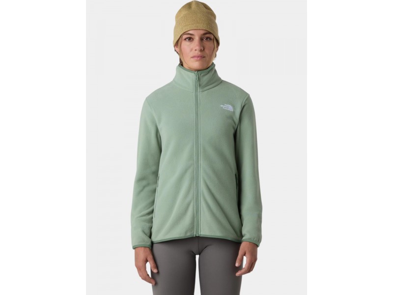 The North Face W Glacier Fleece Jacket D - bq1-slate moss