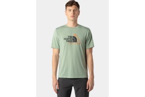 The North Face M Mountain Foundation SS Tee - Slate Moss