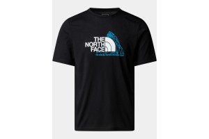 The North Face M Mountain Foundation póló - fekete