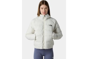 The North Face W Hyalite Down Hoodie - qli-white dune