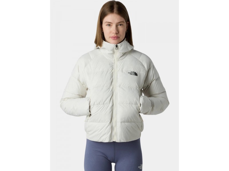 The North Face W Hyalite Down Hoodie - qli-white dune