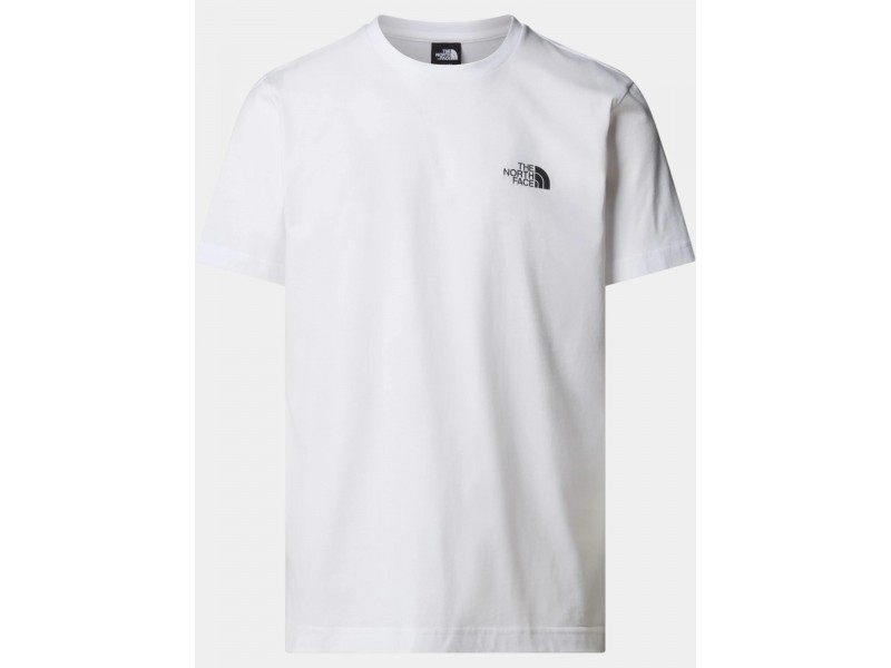 The North Face M Mountain Sketch SS Tee - fn4-tnf white