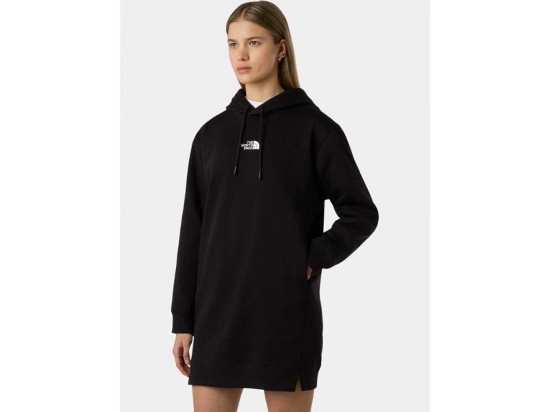 The North Face női kapucnis pulóverruha - fekete