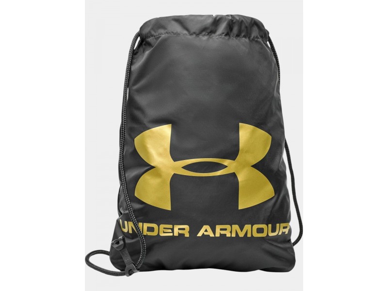 Under Armour UA Ozsee Sackpack - fekete metallic gold