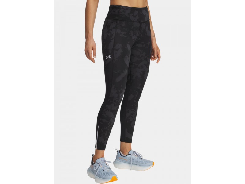 UA Launch Ankle Print női futótights, fekete