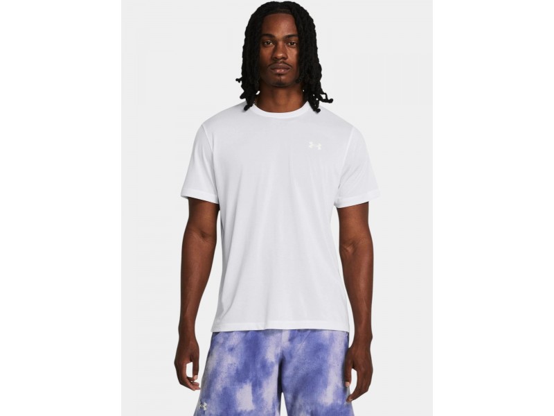 Under Armour UA Launch rövid ujjú – fehér-fekete