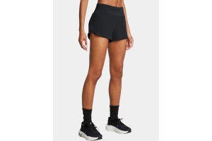 Under Armour UA Launch Pro 3 női rövidnadrág - fekete