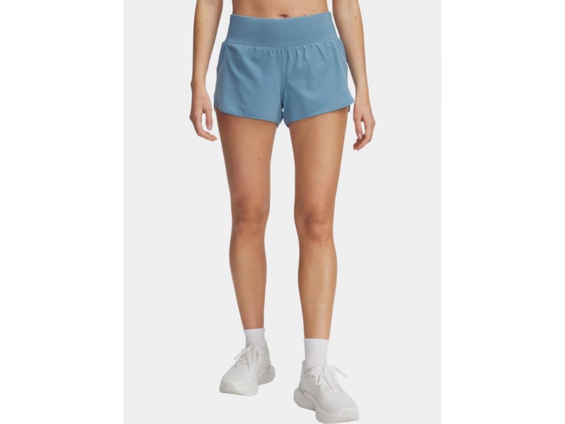 Under Armour UA Launch Pro 3 Shorts - Blue Smoke