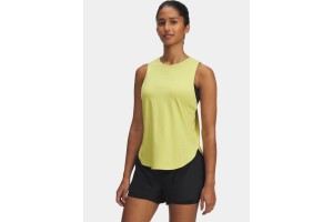 Under Armour UA Launch Elite Tank - yellow shade (reflektív)