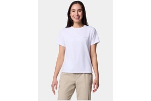 Columbia Sun Trek Short Sleeve II D - fehér női póló