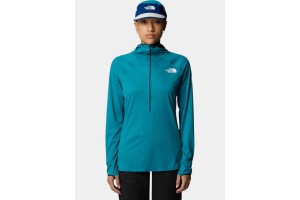 The North Face W Summit Direct Sun Hoodie - Deep Teal