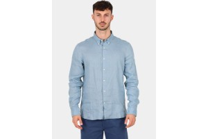 Timberland Linen Shirt D - férfi len ing, 758-citadel