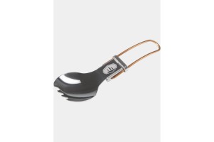 GSI Glacier Folding Spork D - ora-orange, rozsdamentes acél