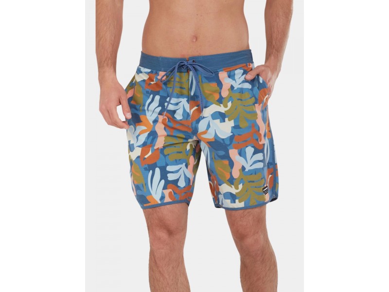 Fundango Neal Boardshorts D – 498 Blue Pattern