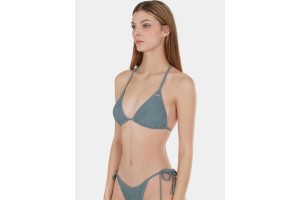 Fundango Innisfil Triangle Jacquard Top D - Khaki