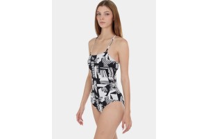 Fundango Lorida Classic Suit D — fekete mintás női egyrészes