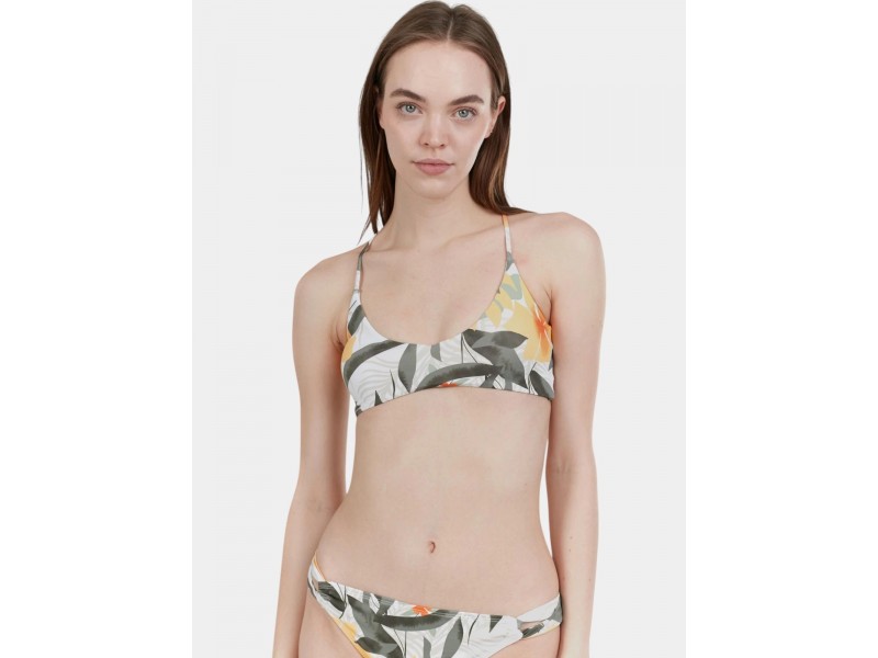 Fundango Moana Bralette Top D – tropical green