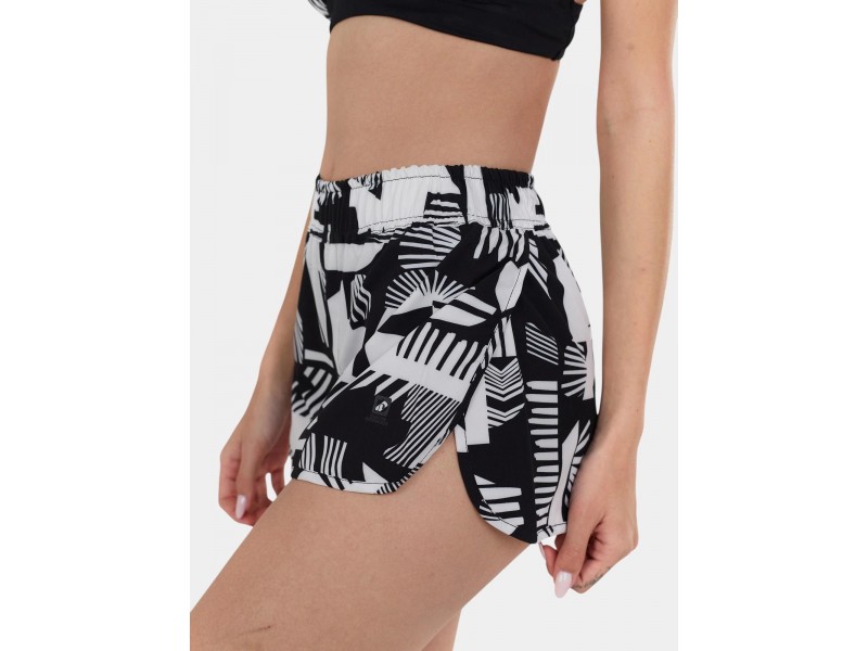 Fundango Elderberry Boardshorts D - fekete mintás