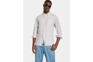 Nautica Barias férfi ing - lila (55% vászon / 45% viszkóz)