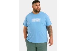 Nautica Bodmin B&T férfi póló - 483 Natural Blue