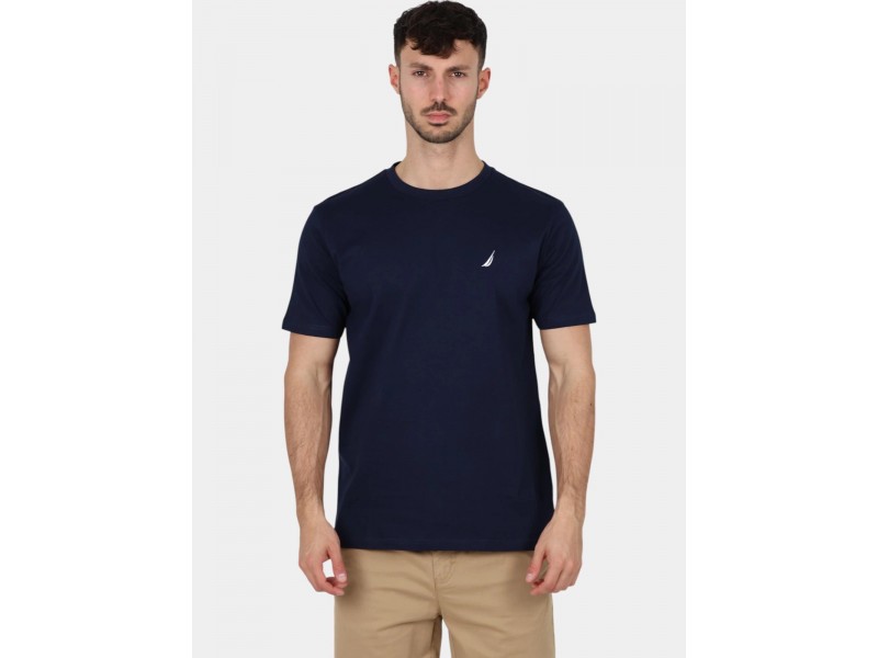Nautica Girona férfi T-shirt - Dark Navy, Kékszalag logó