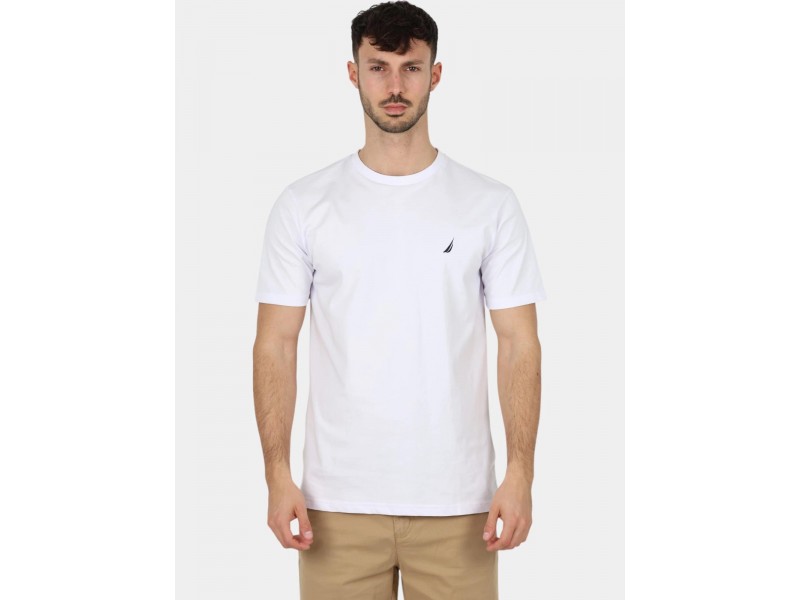 Nautica Leece T-Shirt D — fehér férfi póló (908-white)