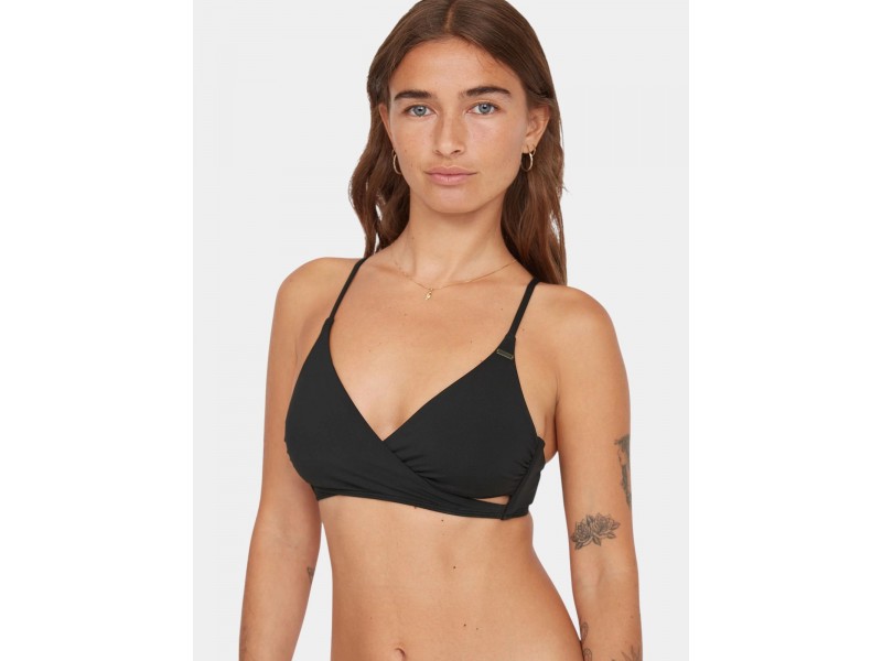 O'Neill Baay Top D - fekete bralette bikini felső