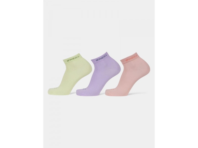 O'Neill quarter zokni 3 pár – Blossom Thistle