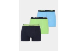 O'Neill férfi boxershorts 3 db - jade lime/outer space/alaska