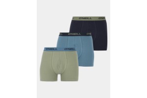 O'Neill férfi boxerek 3-pack – kék / olajzöld