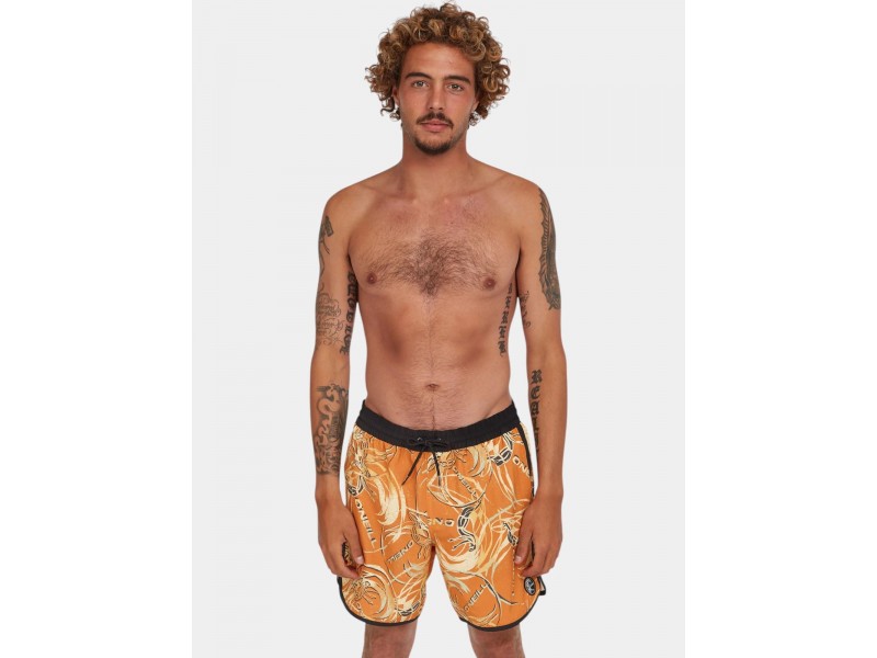 O'Neill Scallop 16 orange férfi fürdőnadrág