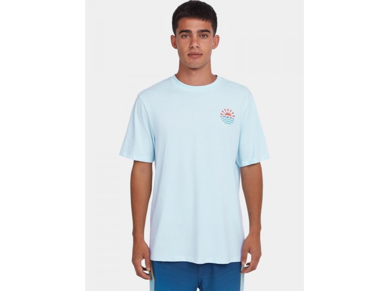 O'Neill Global T-Shirt D férfi póló - 15069 sky blue heather