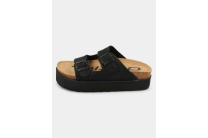 O'Neill Sandy Platform női papucs – fekete