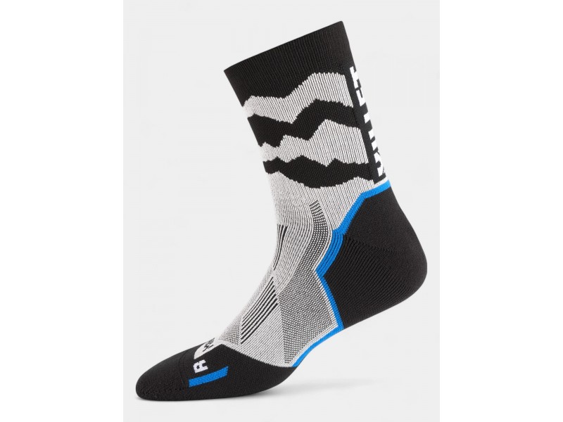 Millet Intense Crew férfi túrazokni – fekete/foggy dew