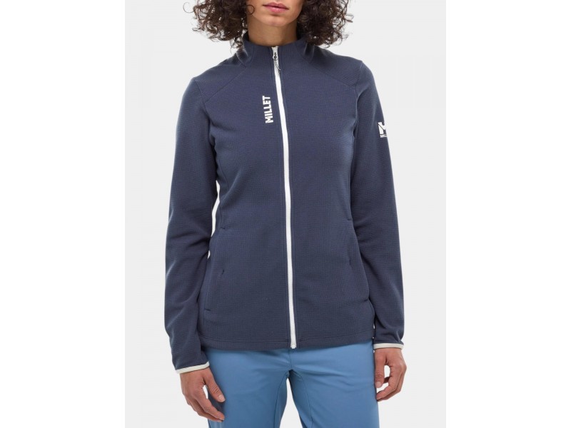 Millet Ubic Lgrid JKT W női polár pulóver - saphir