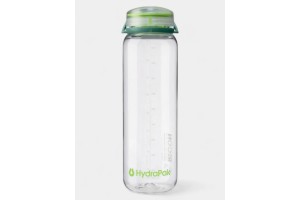 HYDRAPAK Recon Twist & Sip 1L - clear/evergreen
