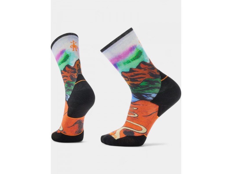 Smartwool Trail Run párnázott zokni - l17 orange rust