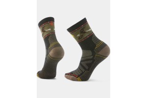 Smartwool Hike Light Mid Crew zokni – charcoal (58% merinó)