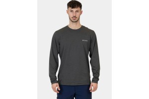 Columbia Tech Trail Long Sleeve Crew II D - 011-shark