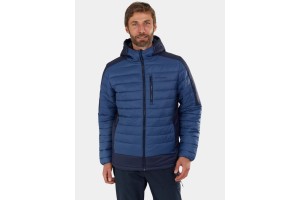 Fundango Matt férfi kapucnis dzseki – sötét türkiz