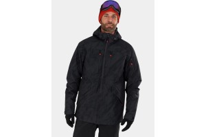 Fundango Baily ECO férfi síkabát fekete terepmintás