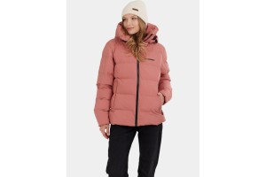 Fundango Amber női steppelt bélelt kabát - Mauve
